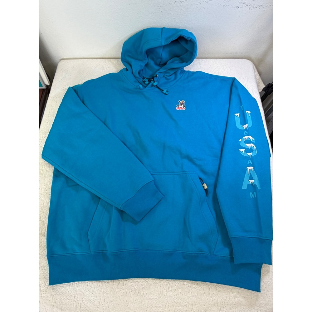 Nike ACG Therma-FIT Team USA Hoodie Blue Tall XL HQ5729-469